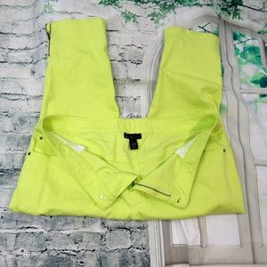 Lane Bryant Neon  Crop Denim Jeans Plus Size 26
